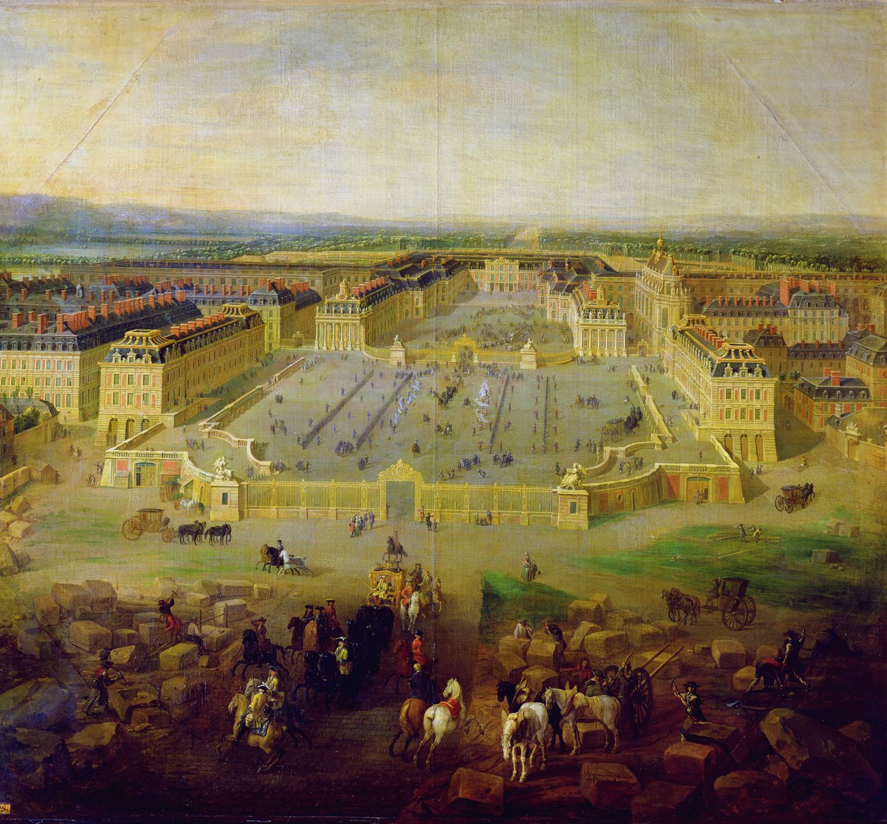 Chateau de Versailles og Place d