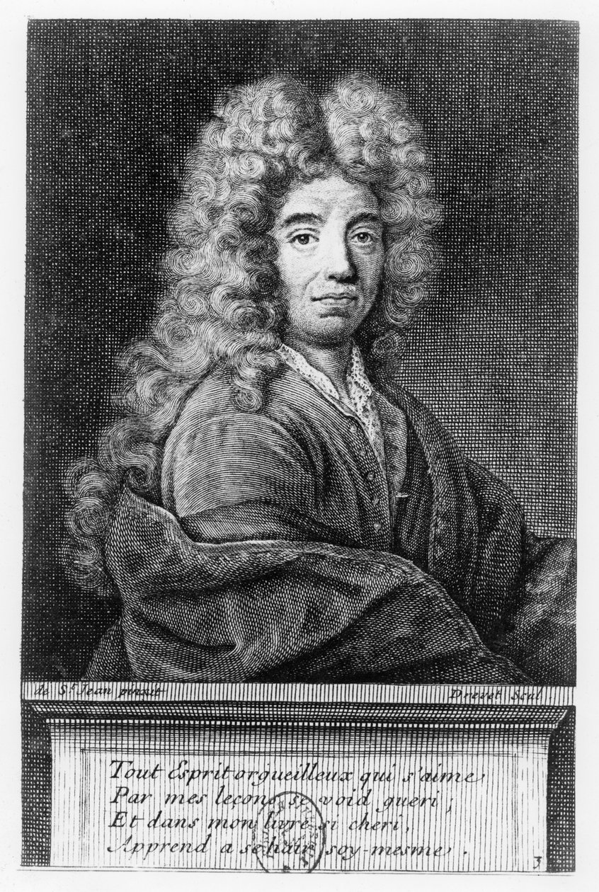 Jean de La Bruyère af Pierre Imbert Drevet