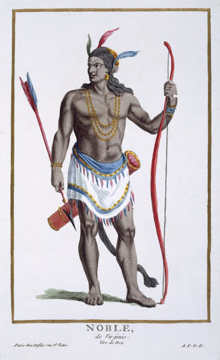Adel fra Virginia, 1780 af Pierre Duflos