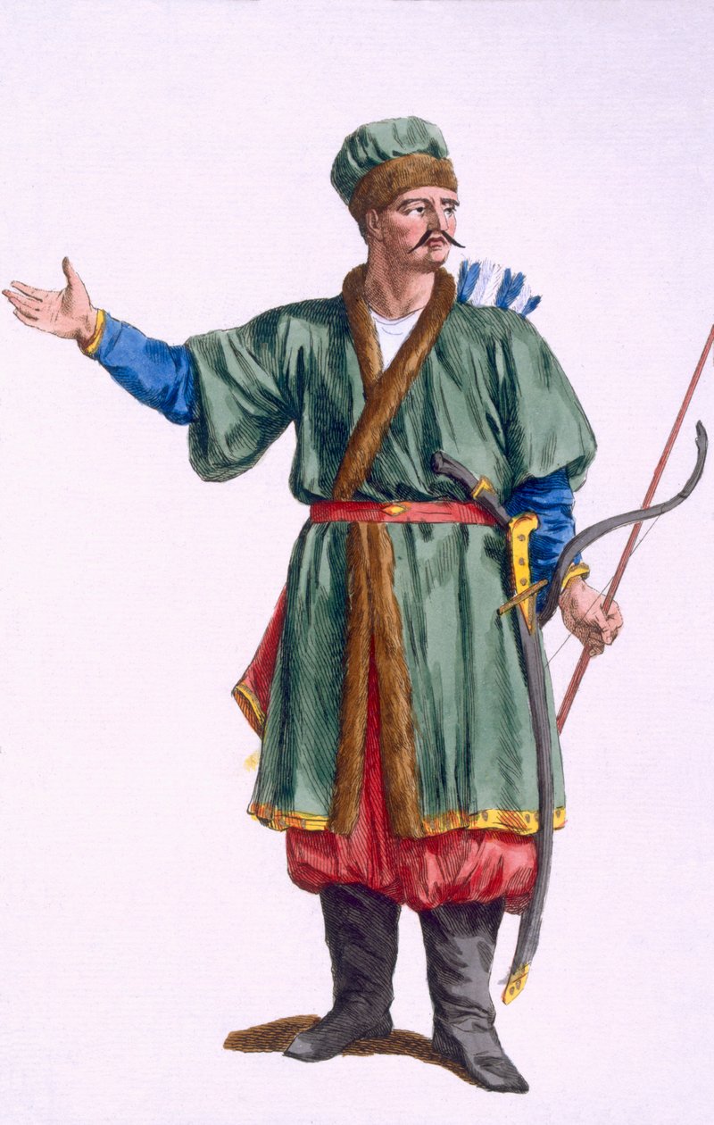 En tatar fra Krim, 1780 af Pierre Duflos