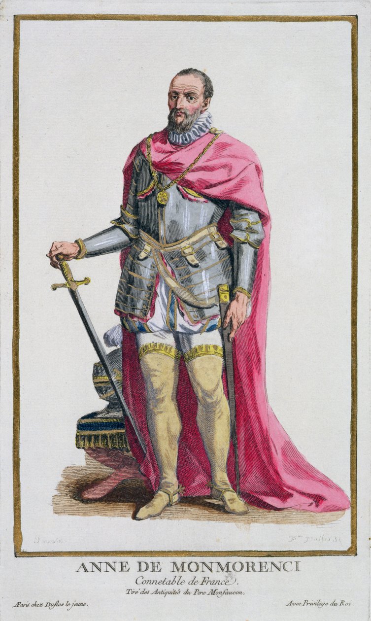 Anne de Montmorency (1493-1567) Frankrigs konstabel fra 