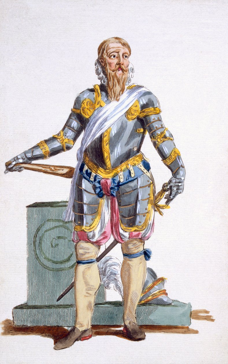 Daniel Laurenza, general for den danske hær, 1780 af Pierre Duflos