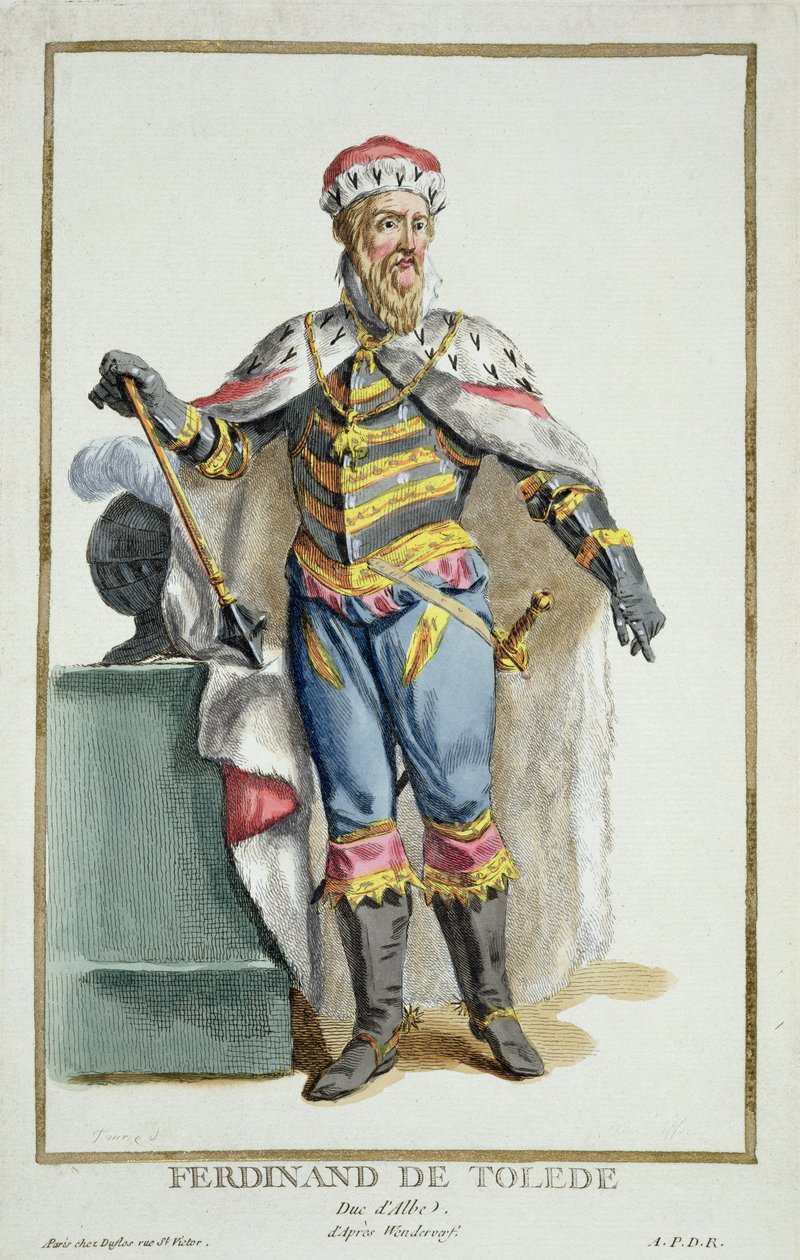 Ferdinand af Toledo (1507-82) Hertug af Alva fra 