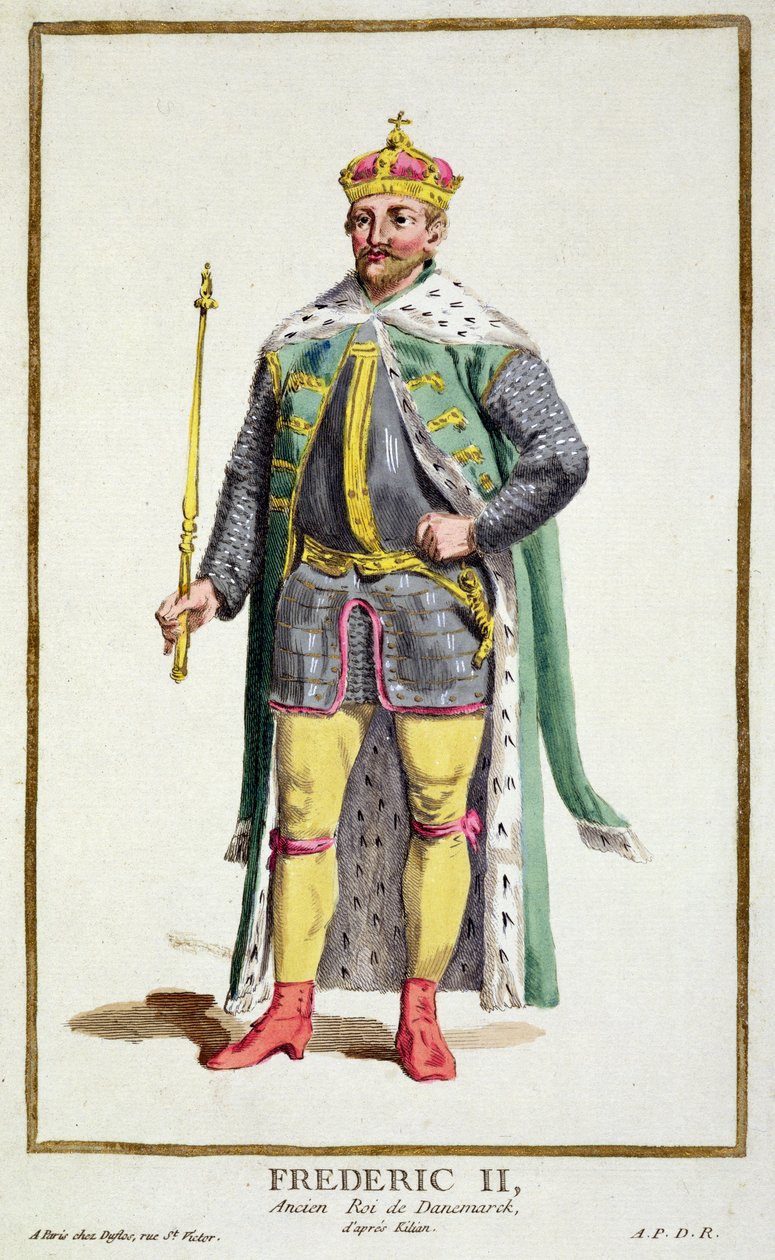 Frederik II (1534-88) Konge af Danmark fra 