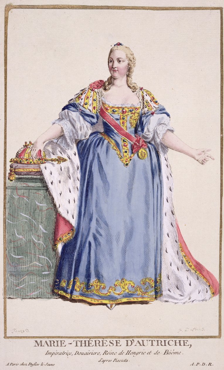 Maria Theresia (1717-80) kejserinde af Østrig, fra 