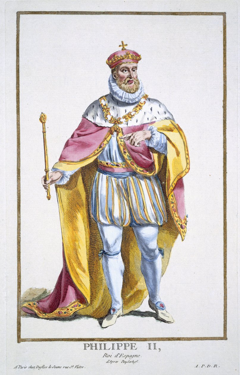 Filip II (1527-98) Konge af Spanien fra 