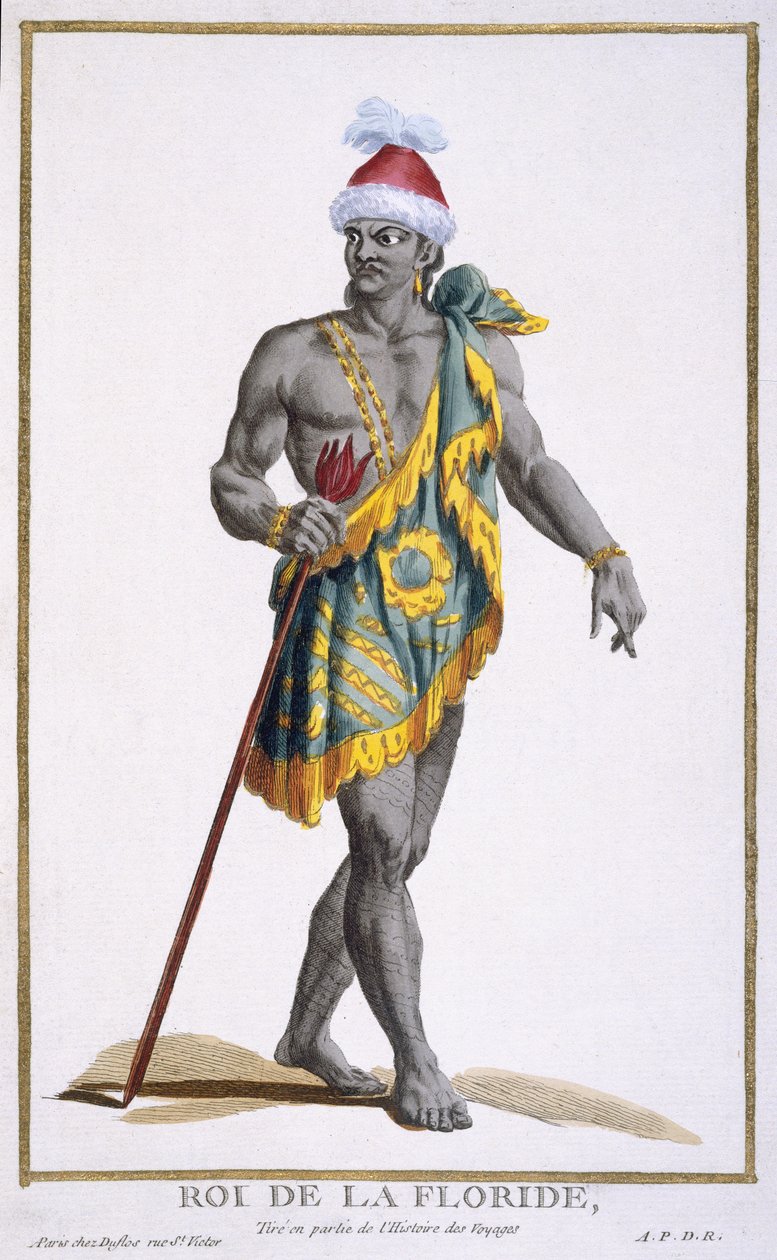 Kongen af Florida, 1780 af Pierre Duflos