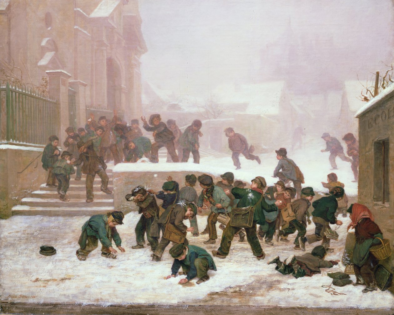 Snebold af Pierre Edouard Frere