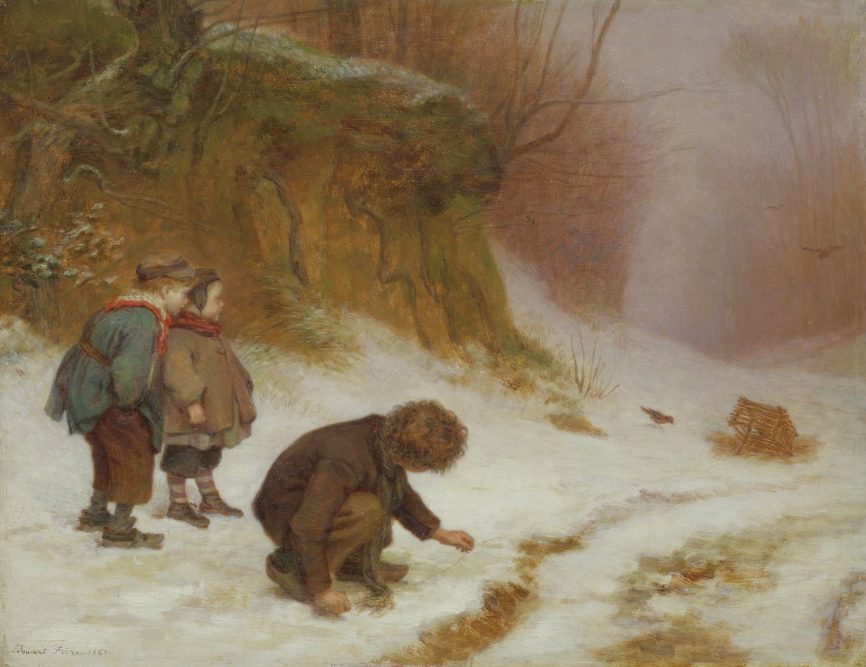 Fuglefangeren, 1869 af Pierre Edouard Frere