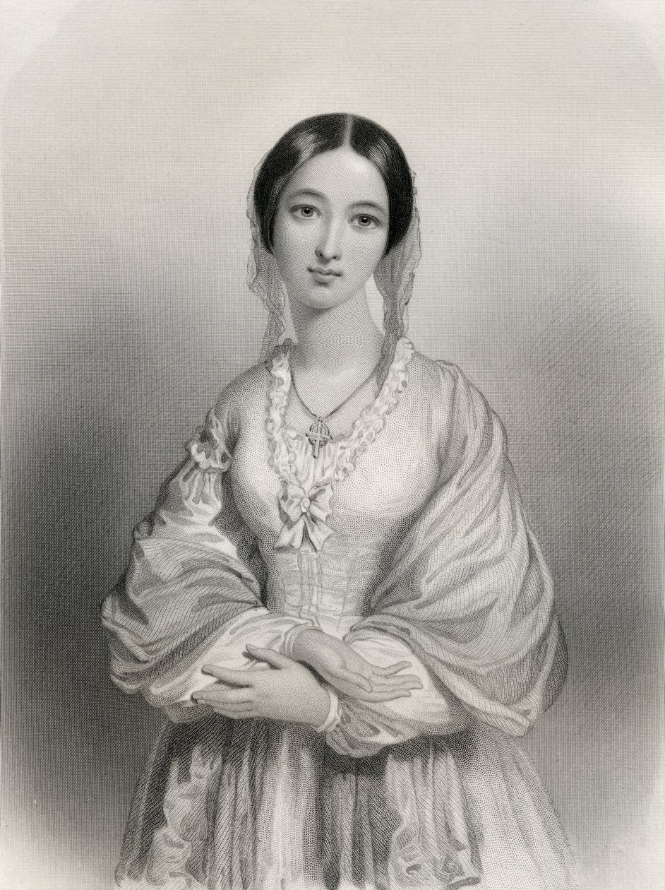 Florence Nightingale (1820-1910) illustration fra 