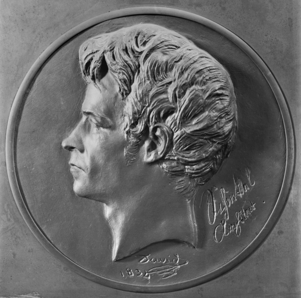 Karl Friedrich Schinkel, 1834 (bronze) af Pierre Jean David d