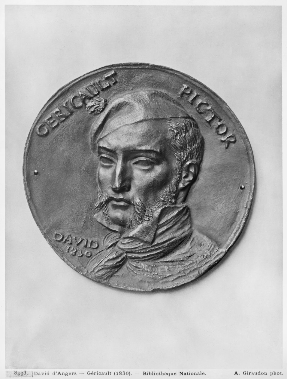 Theodore Gericault, 1830 (bronze) af Pierre Jean David d
