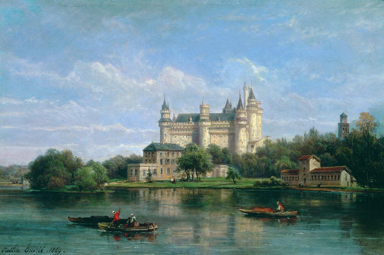 Chateau de Pierrefonds, 1869 af Pierre Justin Ouvrie