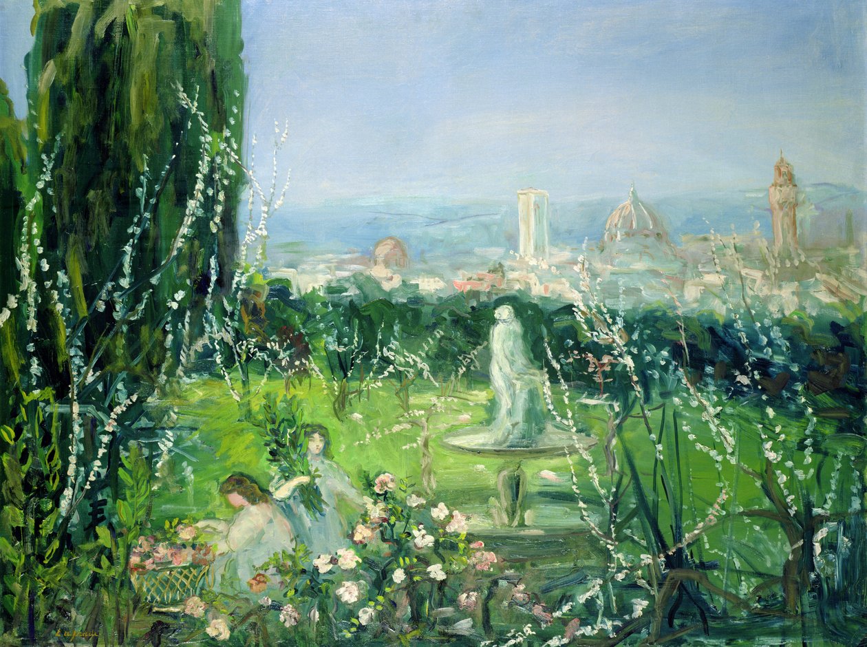 Udsigt over Firenze, ca.1909 af Pierre Laprade