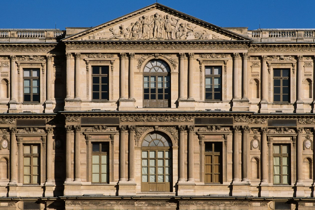 Cour Carree, den nordlige fløj af Pierre Lescot