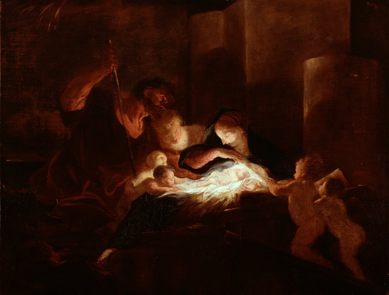 Fødselen af Pierre Louis Cretey or Cretet