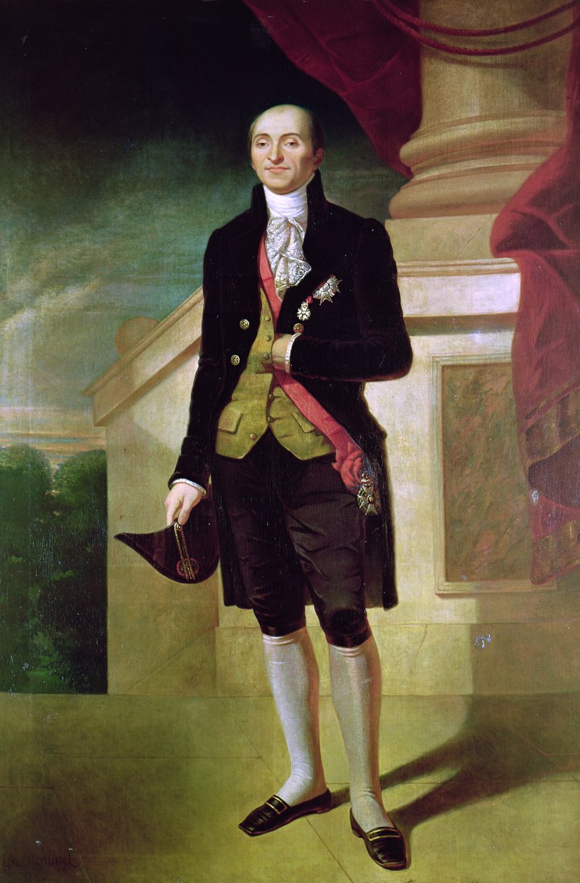 Bernard Germain Etienne de Laville (1756-1825) greve af Lacepede af Pierre Martinet