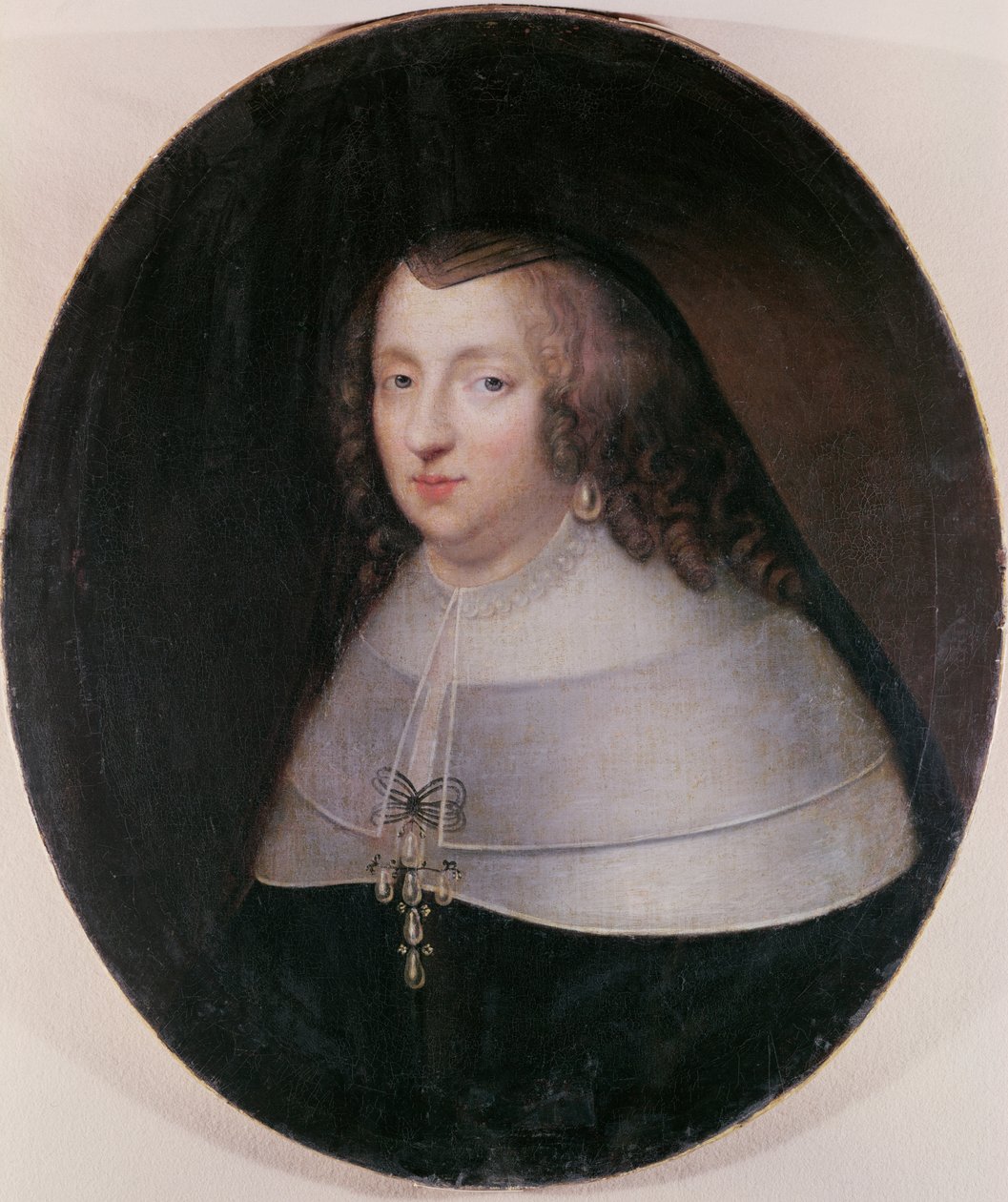 Anne af Østrig (1601-66) Infanta af Spanien og dronning af Frankrig af Pierre Mignard