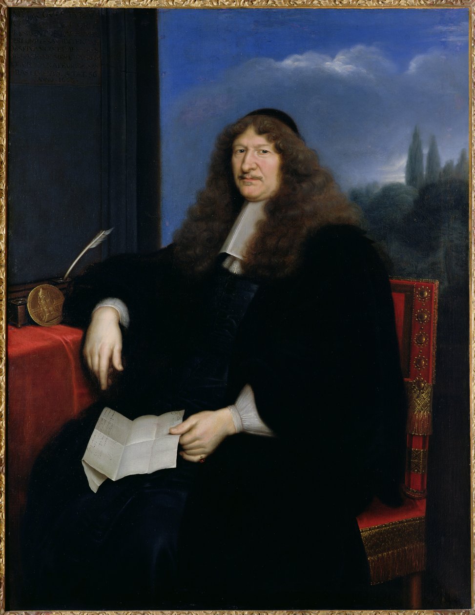 Jacques Tubeuf (1606-70) Præsident for Chambre des Comptes af Pierre Mignard