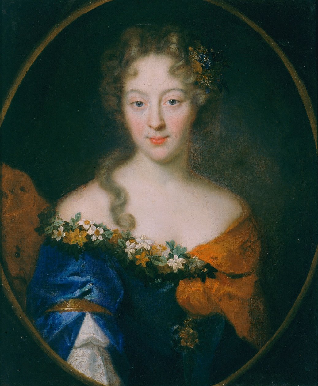 Portræt af grevinden af Grignan af Pierre Mignard