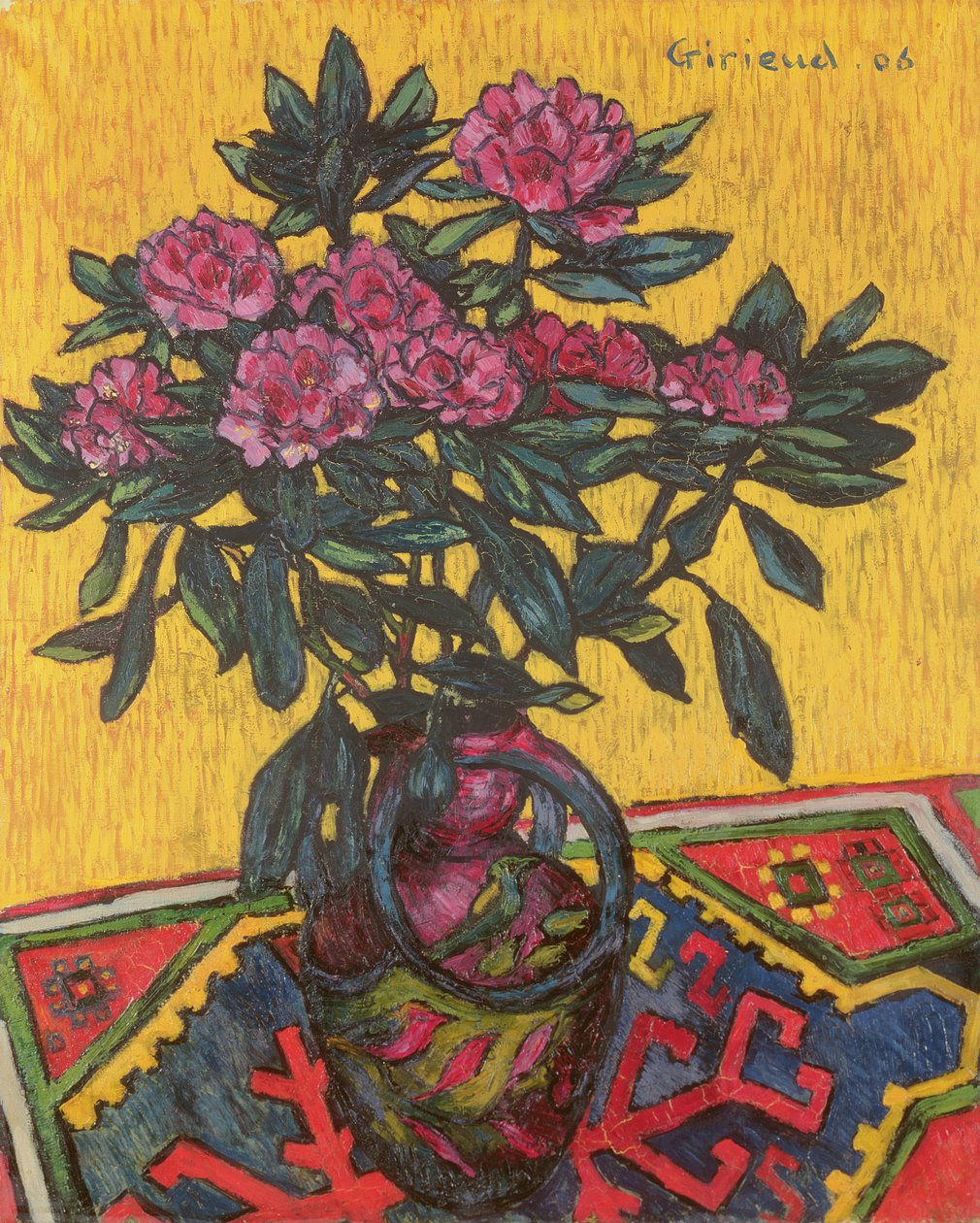 Pæoner, 1906 af Pierre Paul Girieud