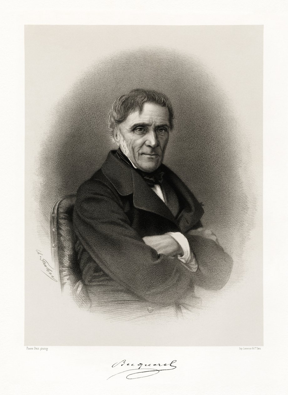 Antoine César Becquerel, 1865-66 af Pierre Petit