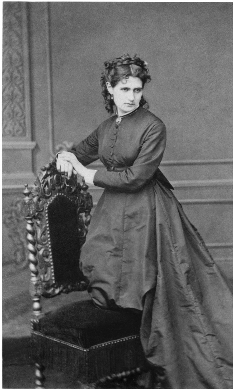 Berthe Morisot, 20. februar 1869 af Pierre Petit