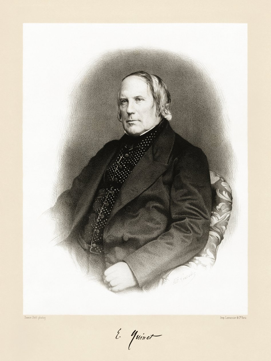 Edgar Quinet, 1865-66 af Pierre Petit