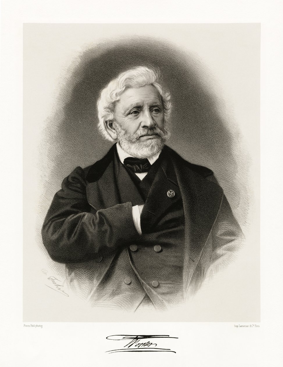 Francois Forster, 1865-66 af Pierre Petit