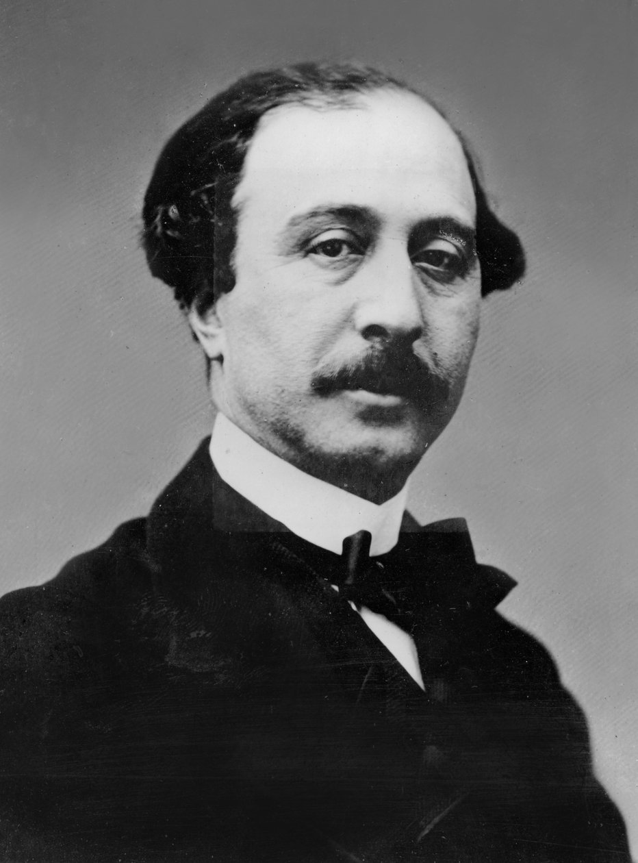 Portræt af Lucien Anatole Prevost-Paradol af Pierre Petit