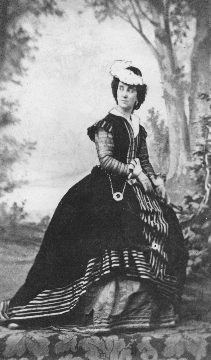 Portræt af Marie Charlotte Eugenie Doche de Plunkett af Pierre Petit