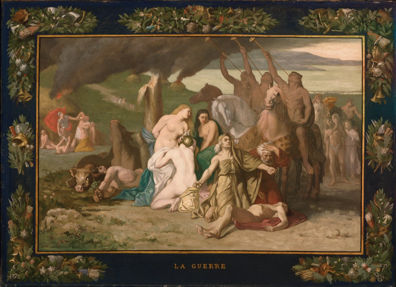 Krig af Pierre Puvis de Chavannes