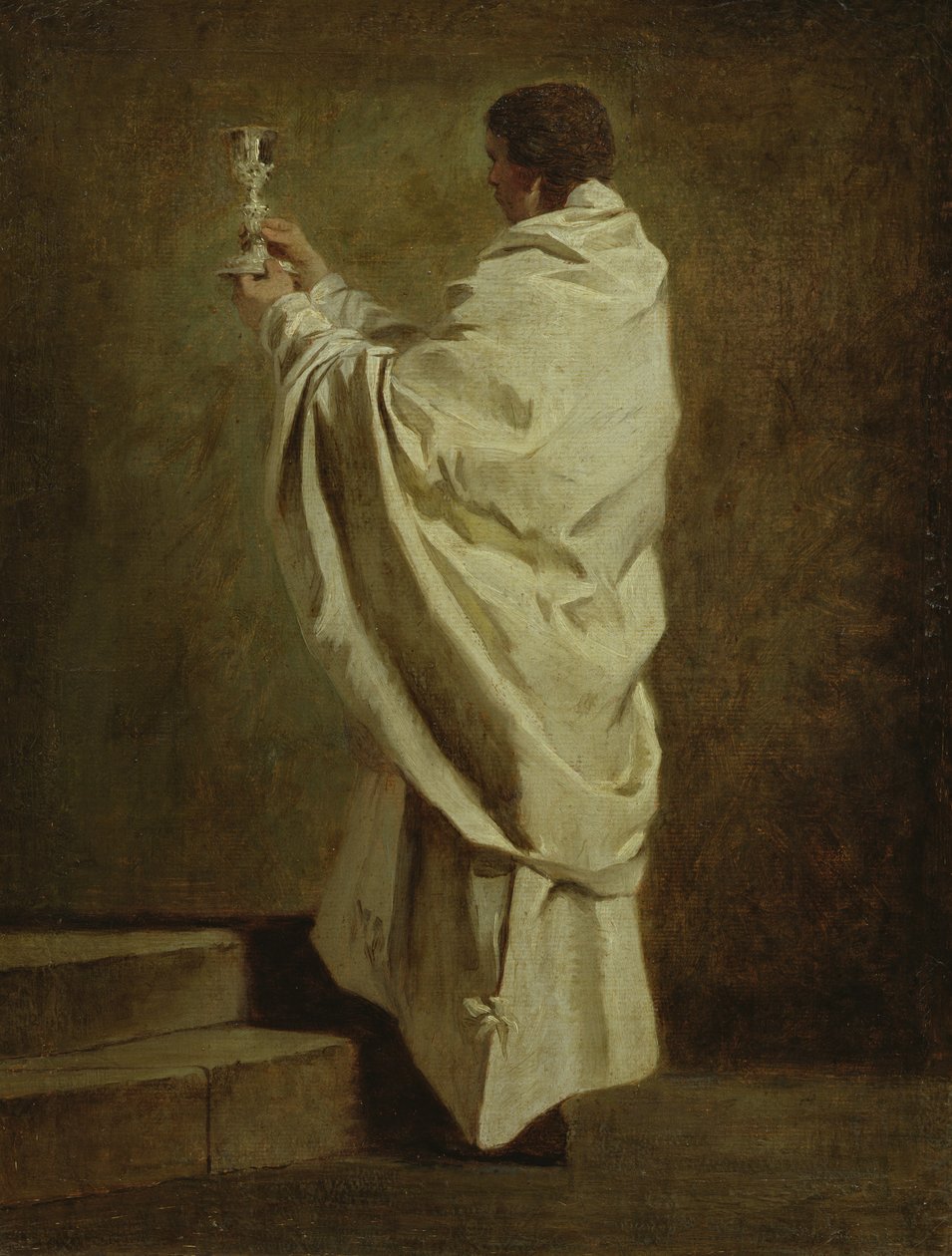 Diakon holder en kalk, ca. 1743-47 af Pierre Subleyras