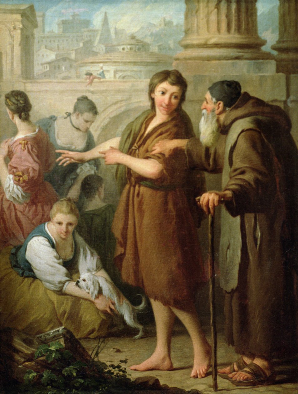 Bror Philippes gæs, ca.1732-36 af Pierre Subleyras