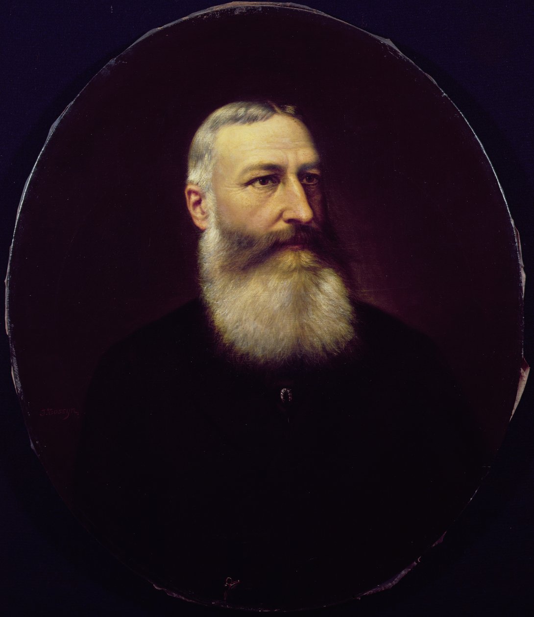 Leopold II (1835-1909) af Saxe-Cobourg-Gotha af Pierre Tossyn