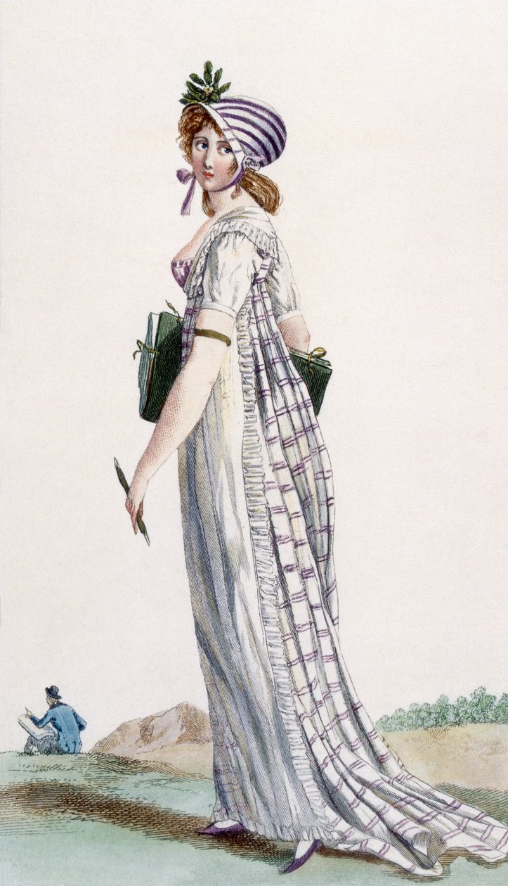 Ladies Walking Dress, illustration fra 