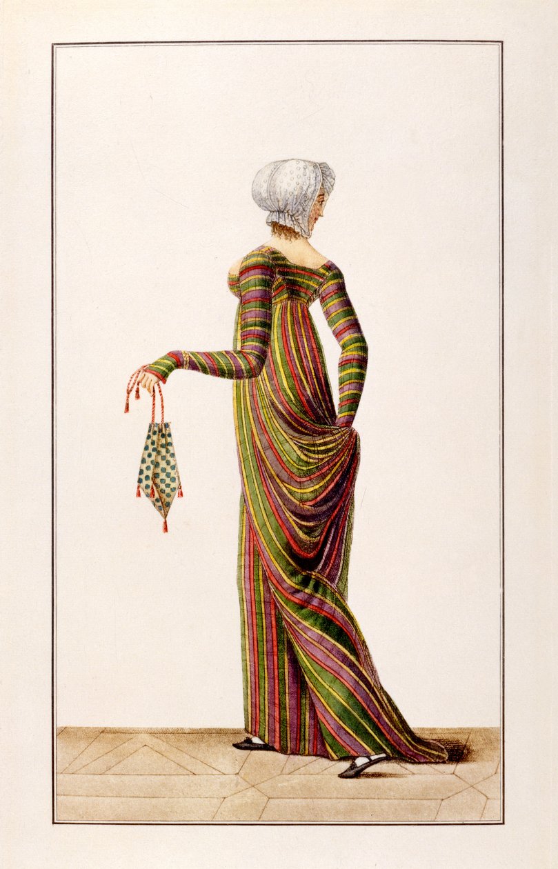 Robes of Madras fra Journal des Dames, 1800 af Pierre de La Mesangere