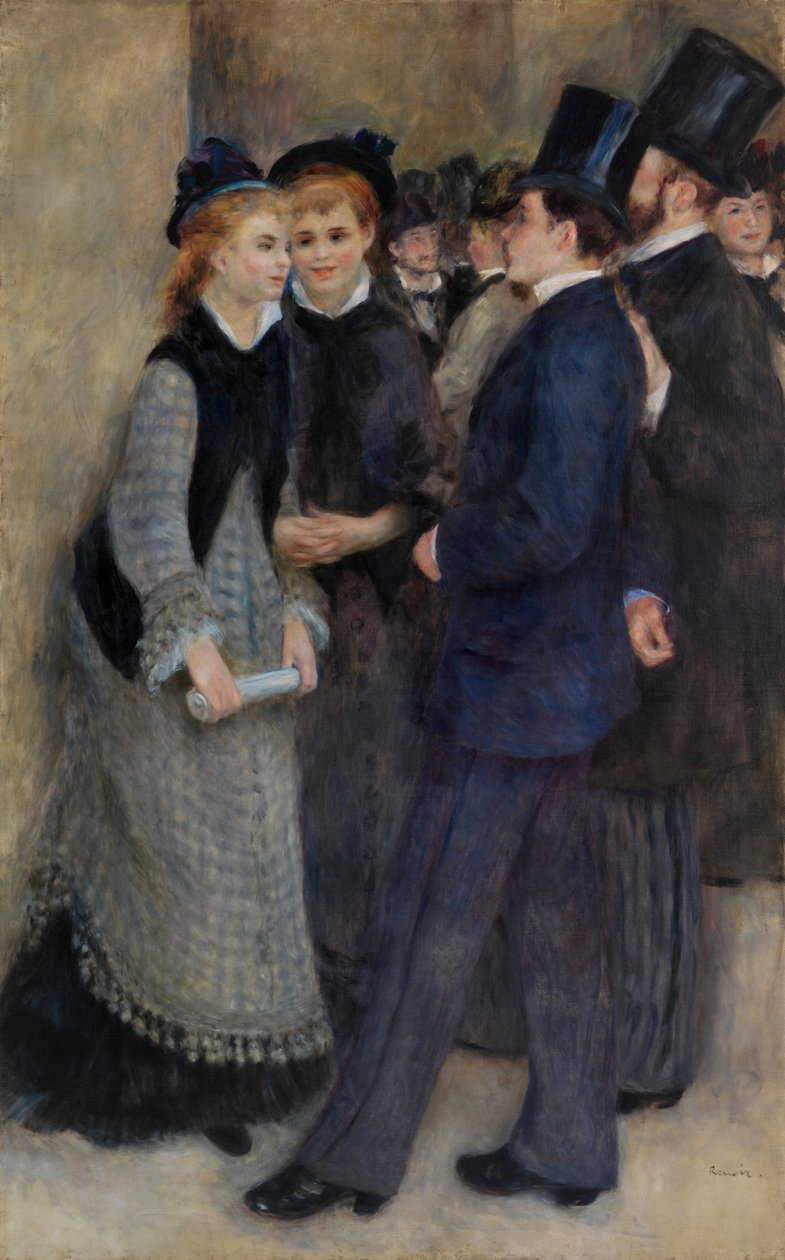 Forlader vinterhaven af Pierre Auguste Renoir