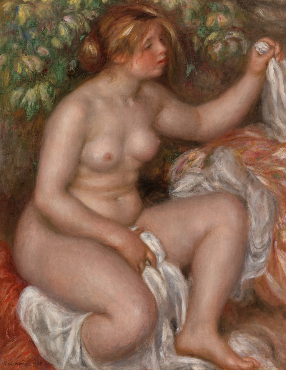 Efter Badet af Pierre-Auguste Renoir