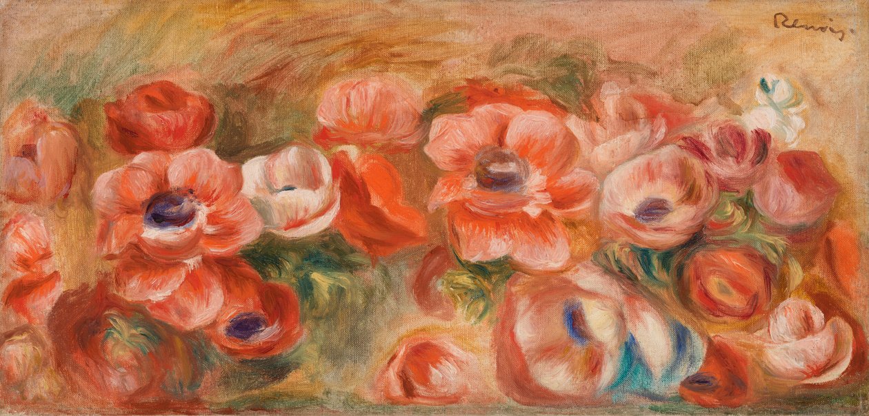 Anemoner (Anemoner) af Pierre-Auguste Renoir