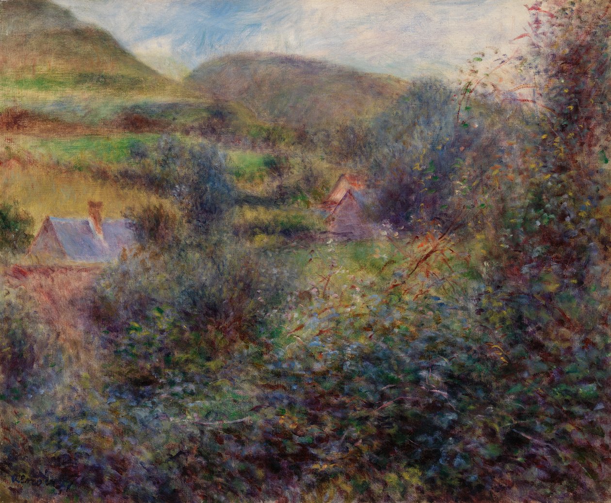 Omegn af Berneval af Pierre-Auguste Renoir