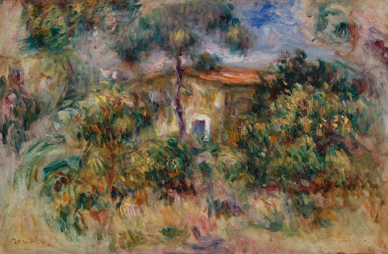 Stuehus af Pierre-Auguste Renoir