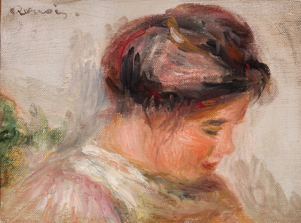 Leder af ung pige af Pierre-Auguste Renoir