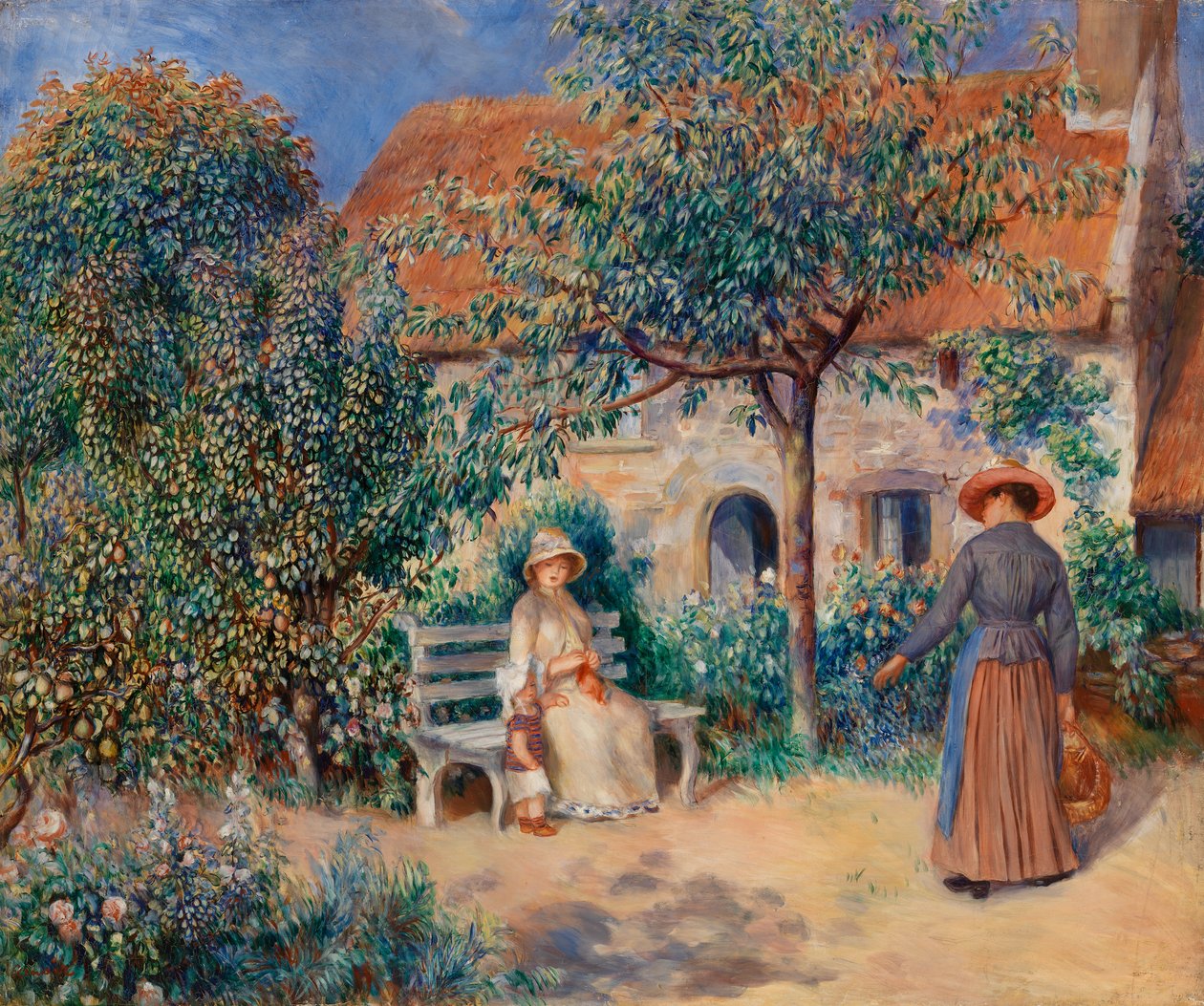 I Bretagne af Pierre-Auguste Renoir