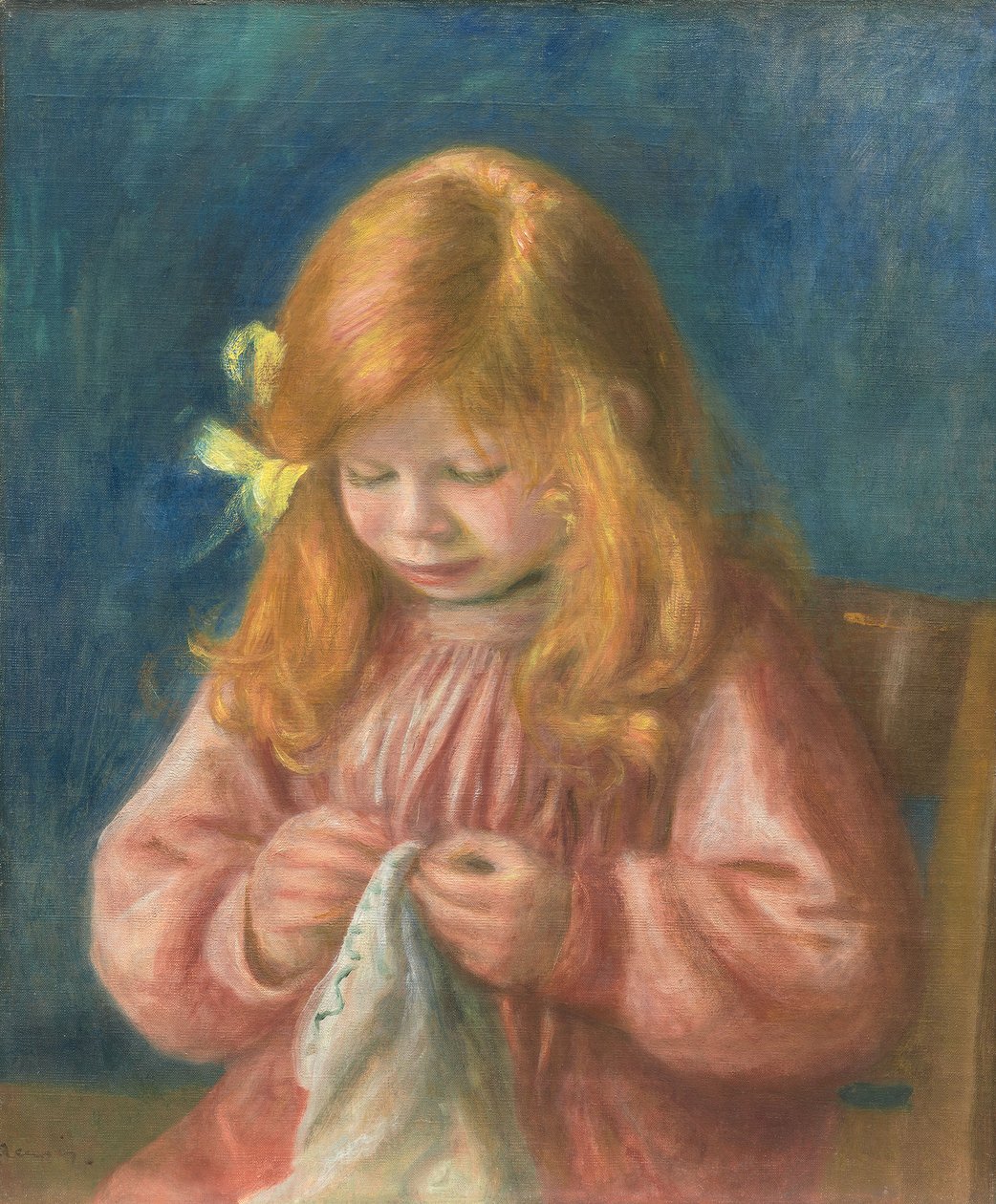 Jean Renoir syning af Pierre-Auguste Renoir