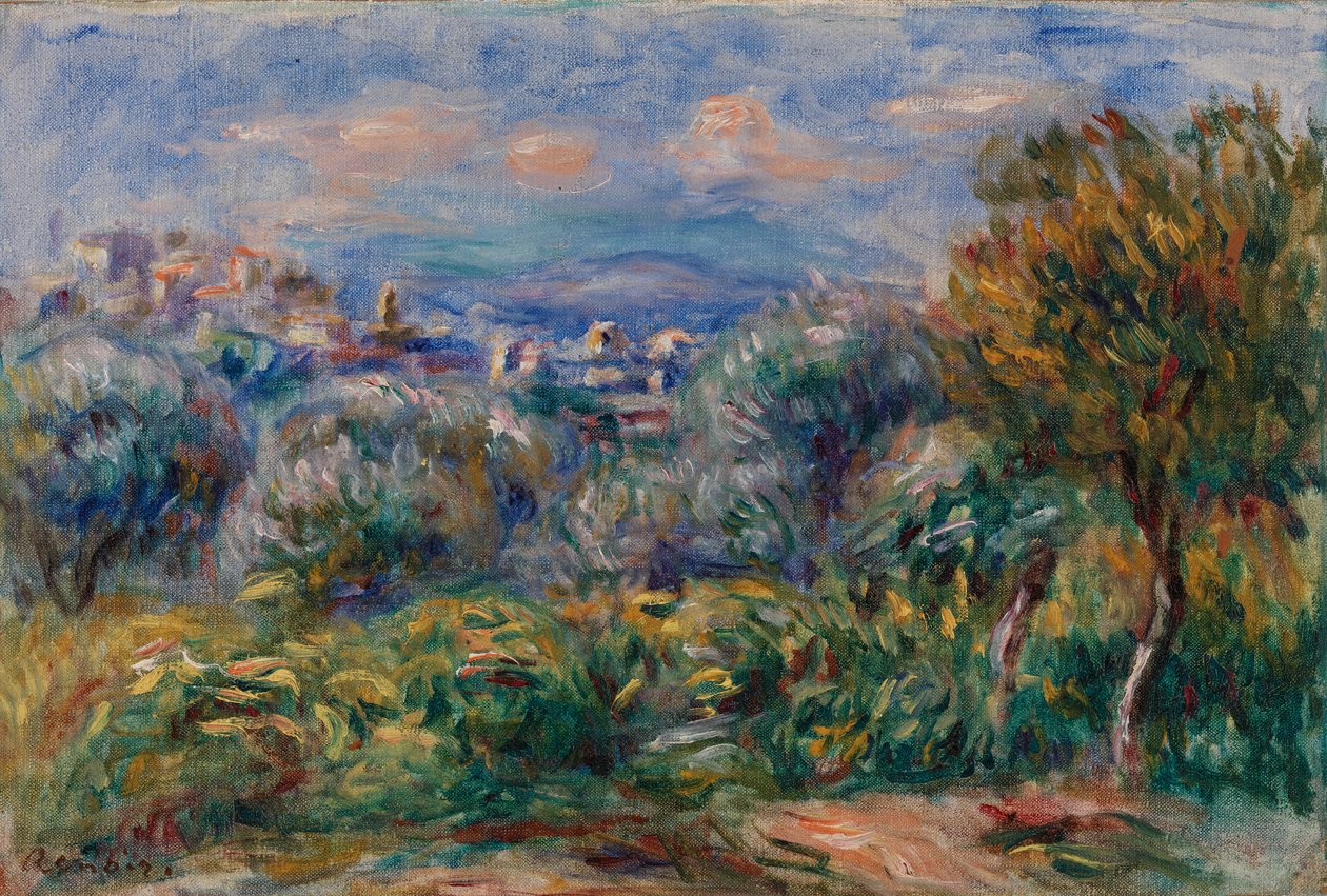 Landskab af Pierre-Auguste Renoir