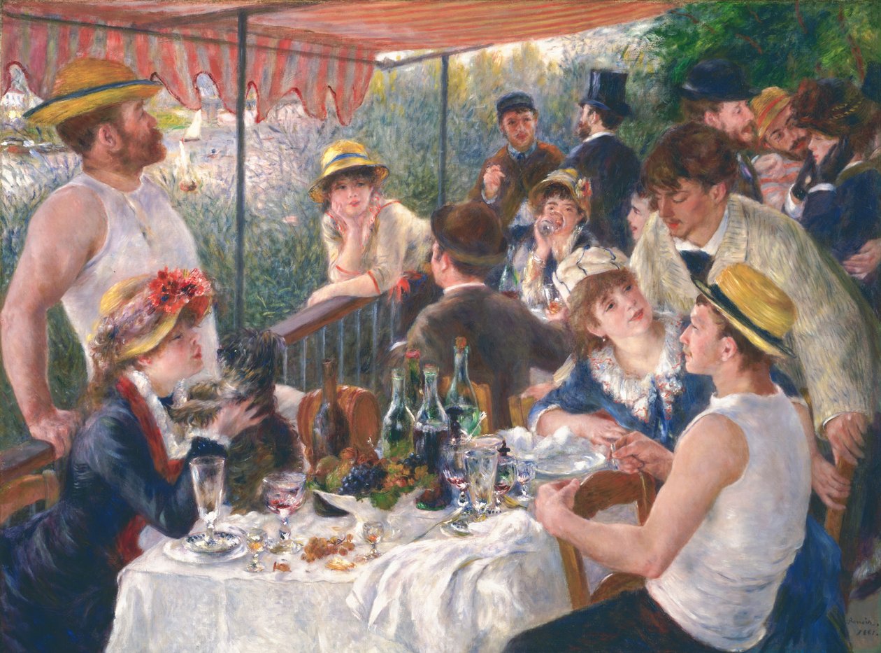 Roernes frokost af Pierre-Auguste Renoir
