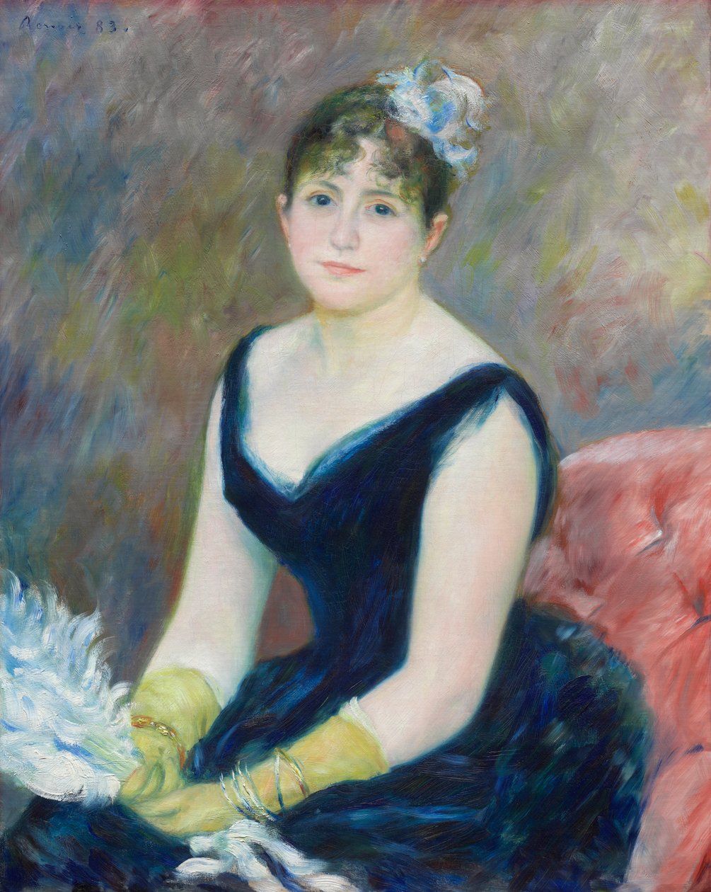 Fru Léon Clapisson af Pierre-Auguste Renoir