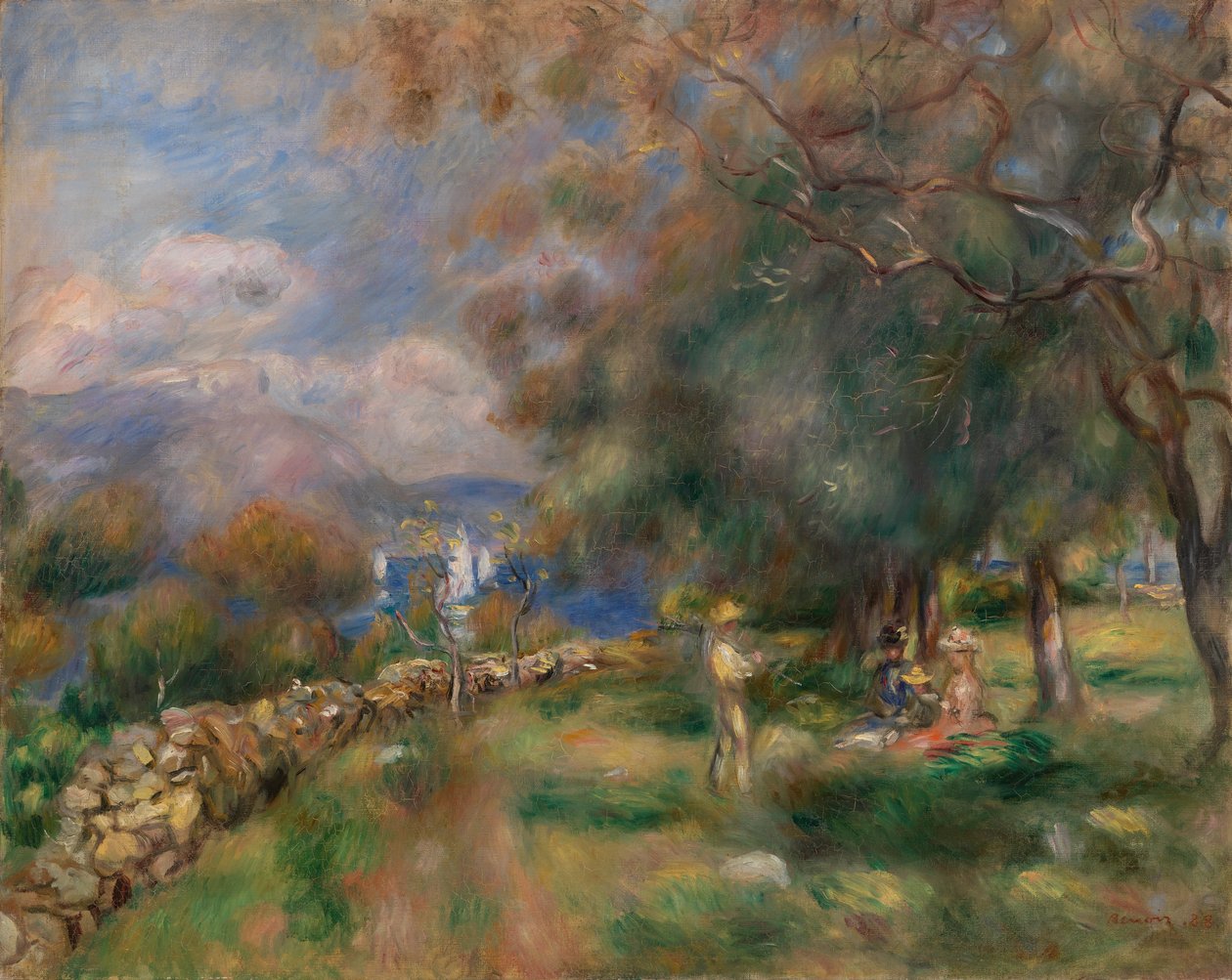 halvøen Saint-Jean af Pierre-Auguste Renoir