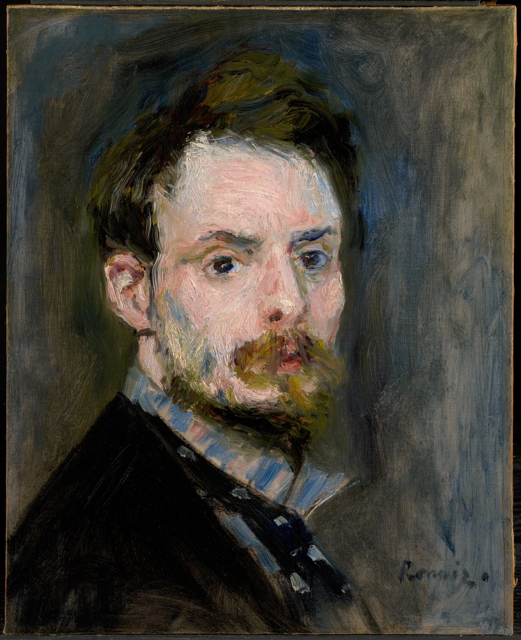 Selvportræt af Pierre-Auguste Renoir
